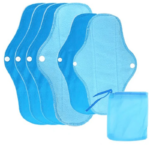 Pack de 5 Serviettes hygiéniques lavables